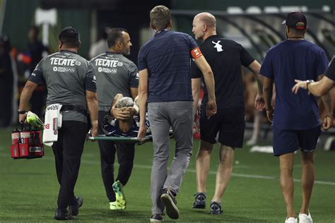 Germán Berterame se fractura en Leagues Cup Rayados de Monterrey se