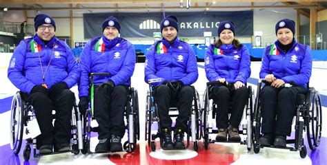 Wheelchair Curling Mondiali Gruppo B Altre Due Vittorie Per Litalia