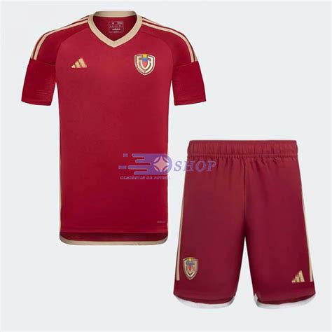 Camiseta Venezuela 2024 Primera Equipación Niño Kit Camisetasdefutbolshop