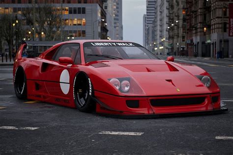 Liberty Walk Shows A Stunning Widebody Ferrari F40