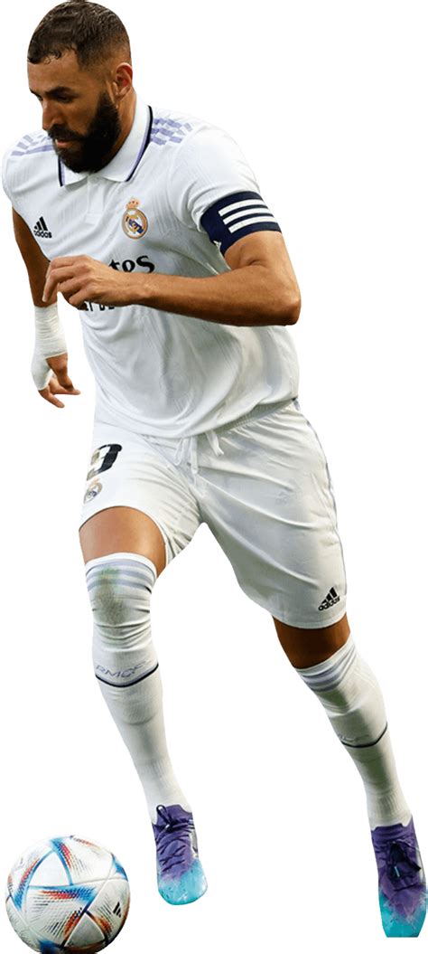 Karim Benzema Real Madrid Football Render FootyRenders