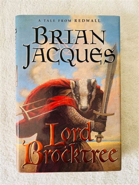 Brian Jacques Lord Brocktree First Us Printing Hardcover Etsy