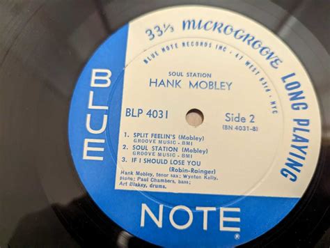 Blue Note Hank・mobley Soul Station 完全オリジナル盤 ハンク・モブレー ソウル・ステーション新品送料無料