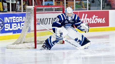 LHJMQ le gardien des Saguenéens Mathys Fernandez est le joueur de la