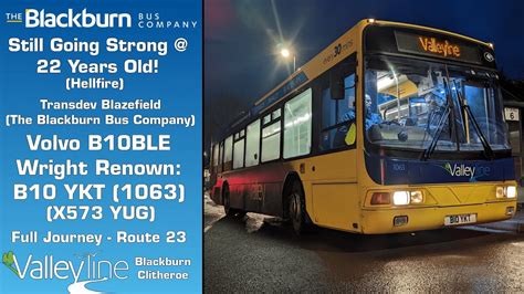 Still Going Strong At The Blackburn Bus Company Volvo B Ble Wright