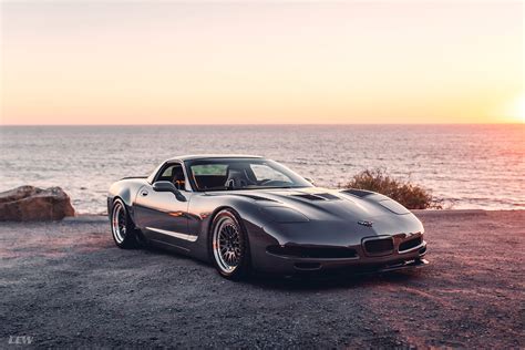 Slammed C5 Corvette