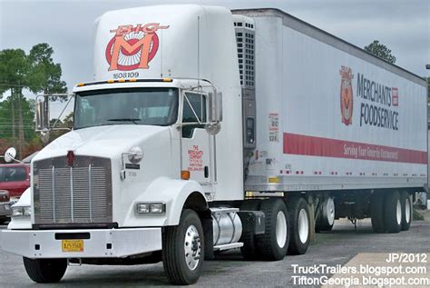 TRUCK TRAILER Transport Express Freight Logistic Diesel Mack Peterbilt ...