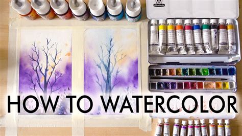 Best Youtube Watercolor Tutorials For Beginners