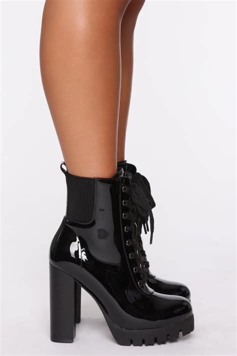 New Light Booties Black High Heel Boots Knee Boots Heeled Boots High Shoes Vans Shoes