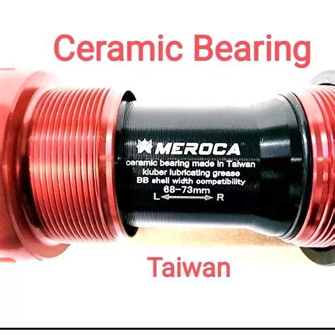 Jual Bottom Bracket CERAMIC MEROCA M68 BB BSA 68 73mm BB HT2 Bearing