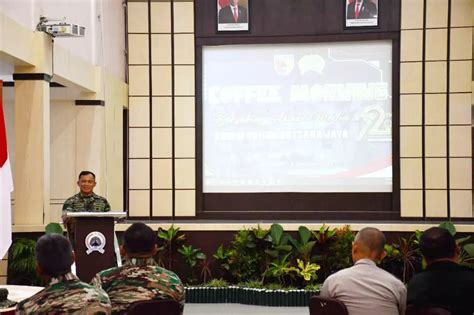 HUT Ke 72 Penerangan TNI AD Korem 081 DSJ Tatap Muka Dengan Insan