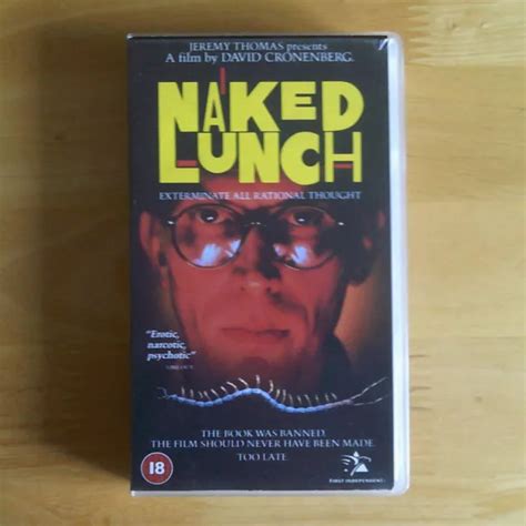 Naked Lunch David Cronenberg Vhs Video First Independent