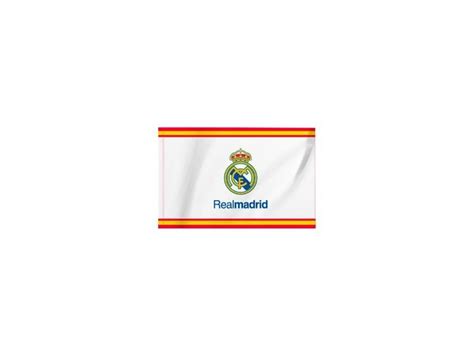 Real Madrid Drapeau Real Madrid Avec Franges De Lespagne Produit