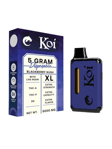 Blackberry Kush Koi Thca Thcp D Disposable G Free Shipping