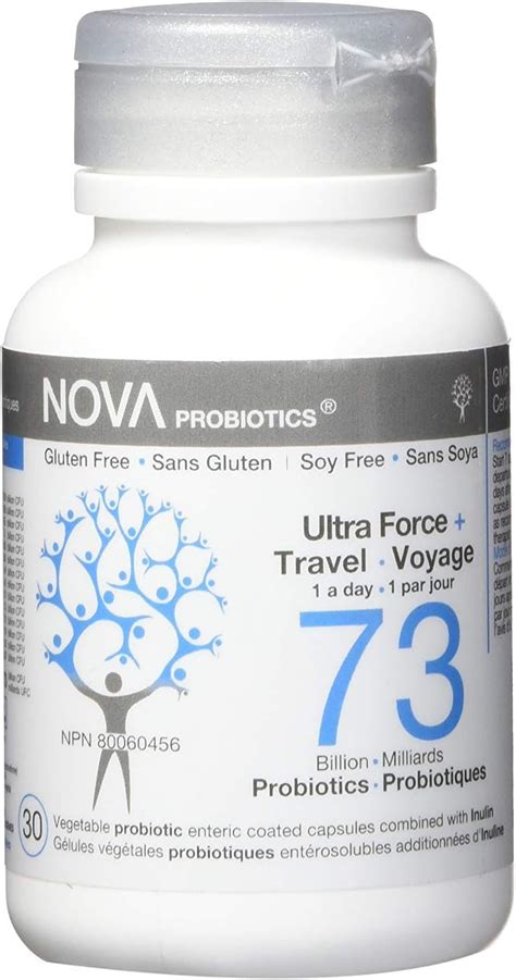 Nova Probiotics Multi Strain Ultra Strength And Travel Probióticos De