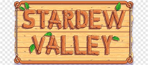 Stardew Valley logo illustration, Stardew Valley Sign, games, stardew ...