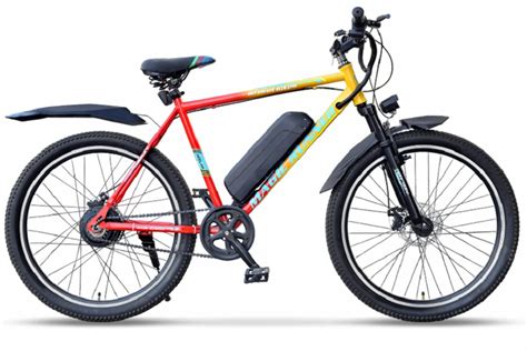 Mild Steel And Abs Plastic Multicolor Neelam Magic Runner Luxury E Bike