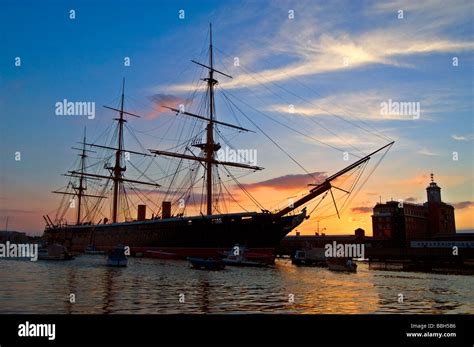 HMS Warrior Stock Photo - Alamy