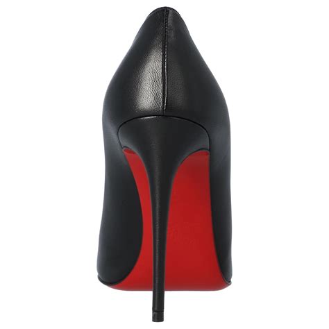 Christian Louboutin Women Kate Pumps With 100 Mm Heel In Black Nappa Leather Ref475315 Joli