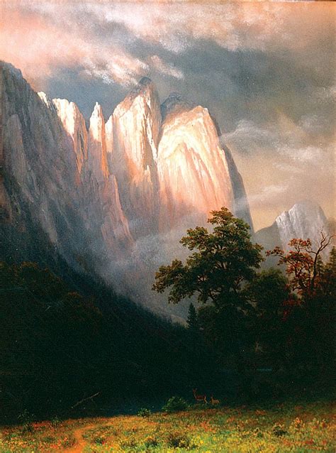 Albert Bierstadt | Hudson river school, Landscape art, Landscape