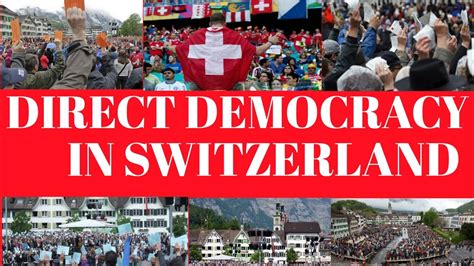 Direct Democracy In Switzerland Switzerland Constitution Dkd