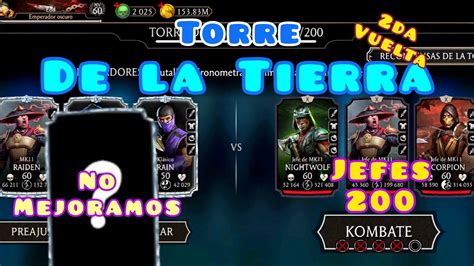 Torre De La Tierra Jefes Da Vuelta Mortal Kombat Mobile