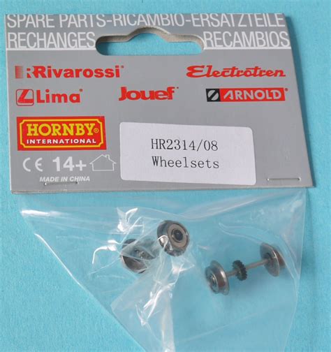 HR2314 08 Hornby Rivarossi Geared Wheelset Akkuschleppfahrzeug 383 001