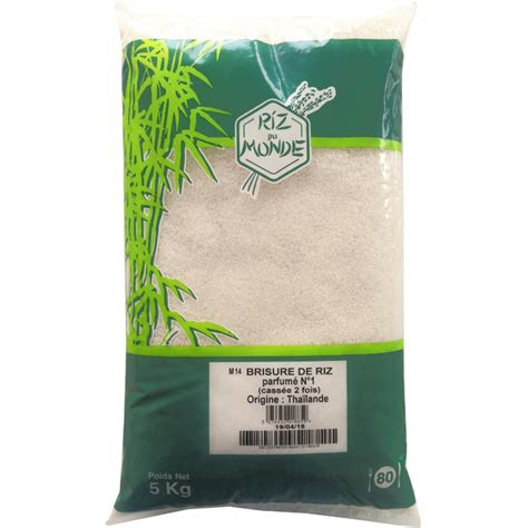 Achetez Le Produit Brisure De Riz Cambodge Cassé X2 5kg Riz Du Monde