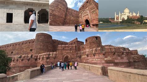 Agra Fort Vlog Post Diwali Visit To Agra Fort Red Fort Of Agra