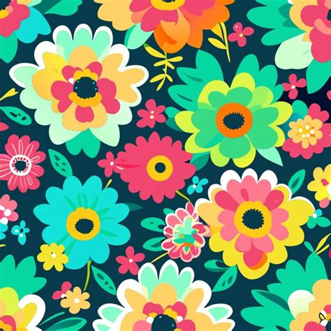 Premium Vector | Small flowers pattern