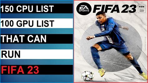 Can Your PC Run FIFA 23 Game Minimum System Requirement Explain YouTube