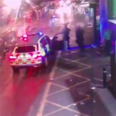 London Attack Video Emerges Of Police Shooting Bbc News