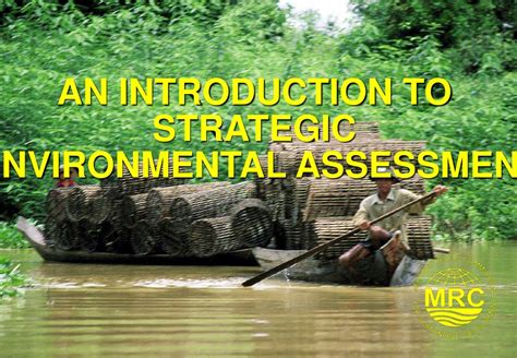 Ppt An Introduction To Strategic Environmental Assessment Powerpoint