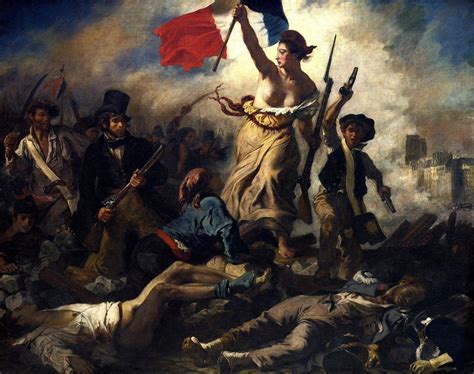 Delacroix La Liberté guidant le peuple 1830 analyse d oeuvre