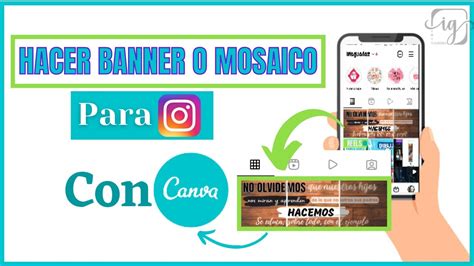 C Mo Hacer Un Mosaico O Banner Para Instagram Con Canva Paso A Paso