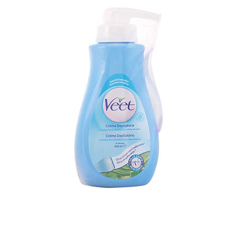 Crema Depilatoare Pentru Piele Sensibila Veet Cu Aloe Vera 400 Ml