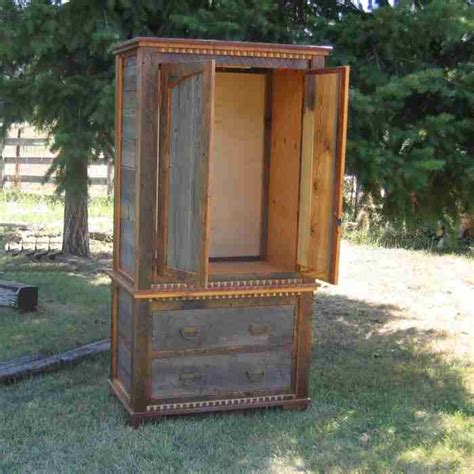 Country Roads Barnwood Armoire