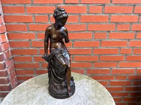 Sculpture Naked Lady In Falconet Style Bronze Catawiki
