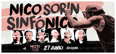 Nico Sorín Sinfónico En Niceto Club