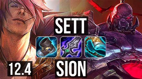 Sett Vs Sion Top 7 Solo Kills 900 Games 10 2 3 900k Mastery