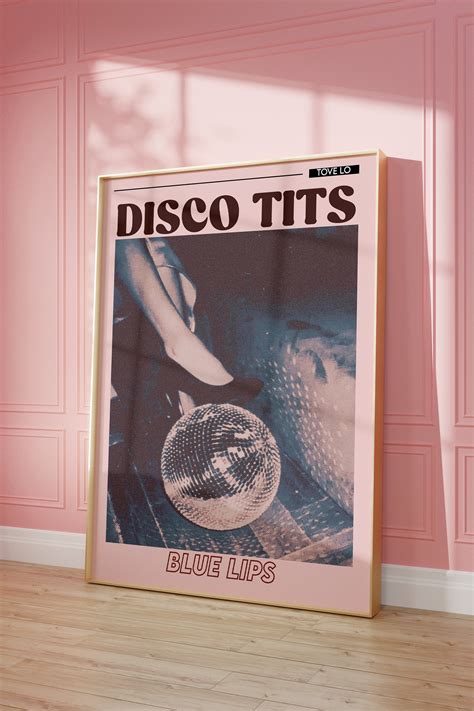 Tove Lo Wall Art Disco Tits Poster Hyperpop Music Album Cover X X X X Etsy