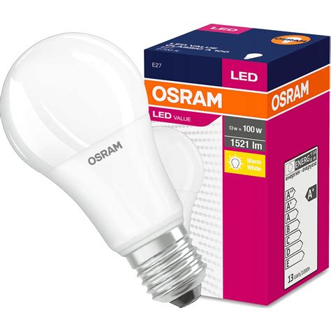 Żarówka Led A60 E27 13w 100w 1521lm 2700k Osram Ac31141 • Cena