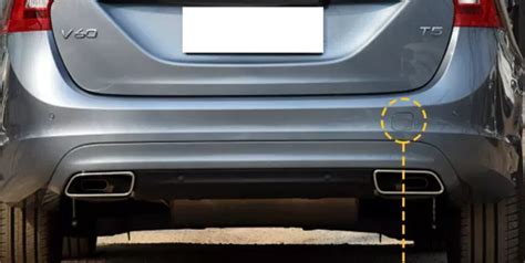 Rear Bumper Tow Hook Cover Towing Eye Cap For VOLVO S60 V60 2011 2018