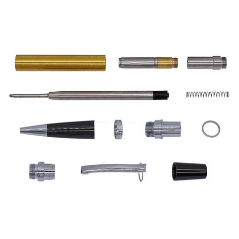 Elegant Sierra TWIST Pen Kit Chrome Gun Metal