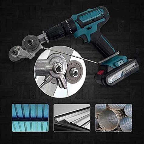 Jual Rachome Adaptor Bor Gunting Plat Besi Metal Drill Cutter R Alat