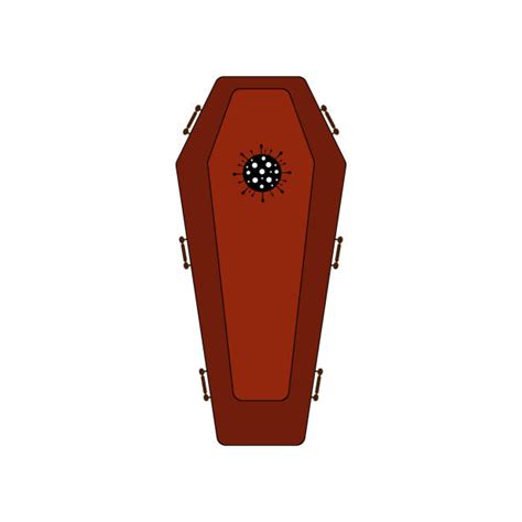 1,200+ Coffin Silhouette Stock Illustrations, Royalty-Free Vector ...