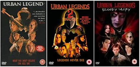 Buy Urban Legends Trilogy Dvd Collection Urban Legend Urban Legends