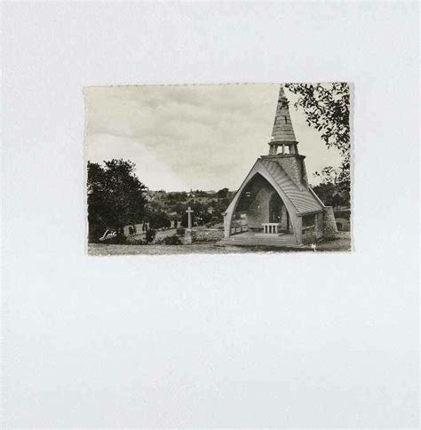 Rennes Vue en noir et blanc de Saint Médard Sur Ille la chapelle