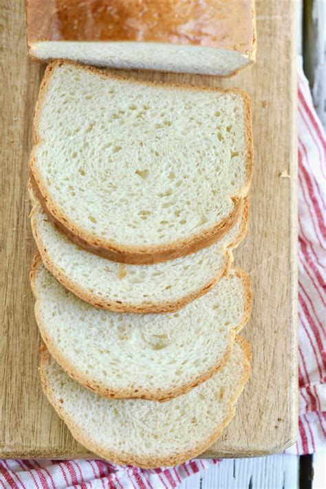 Perfect Homemade White Bread Sandwich Bread Recipe