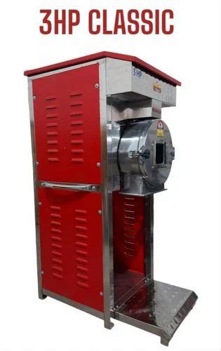 Semi Automatic Wellgrind Hp Pulverizer Aata Chakki Machine Kg Hr